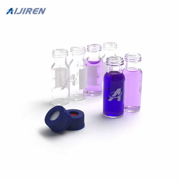 Certified glass hplc vial inserts for analysis